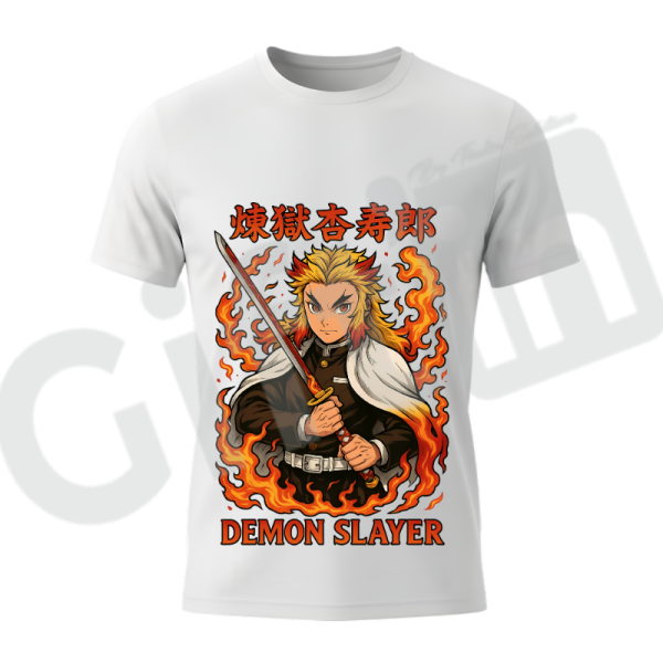 T-shirt | "Kyōjurō Rengoku" Demon Slayer