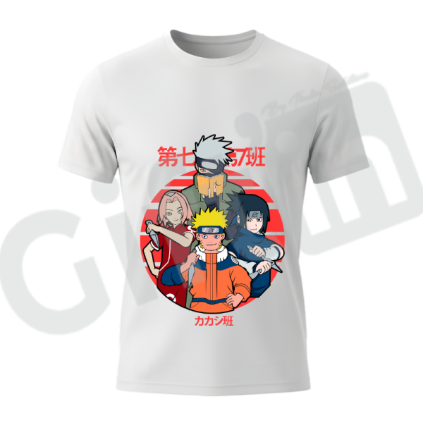 T-shirt | "Équipe 7" Naruto Shippuden