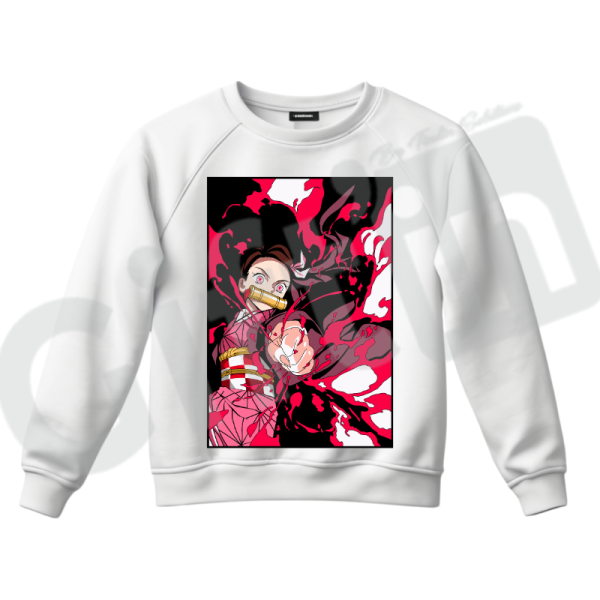 Sweat-shirt Demon Slayer | Nezuko Kamado Kimetsu no Yaiba