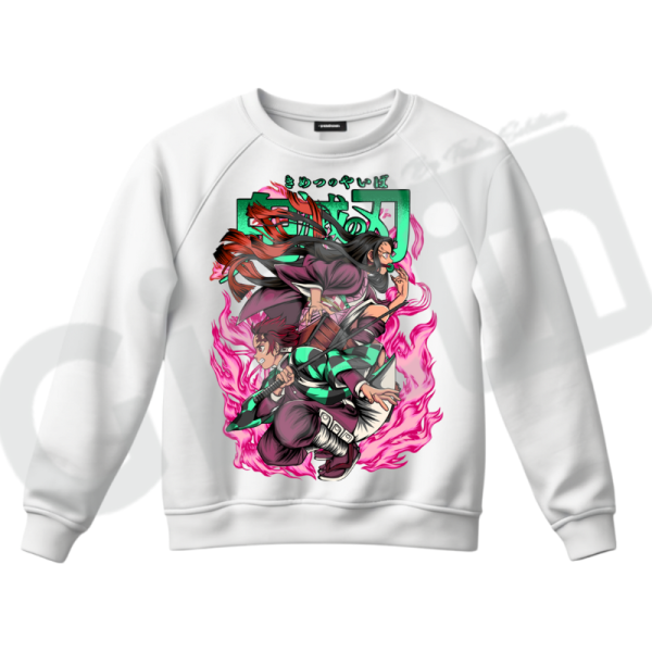 Sweat-shirt | "Eternal Bonds" – Tanjiro & Nezuko Kamado
